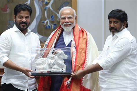 Andhra Telangana Cms Meet Pm Modi The Statesman