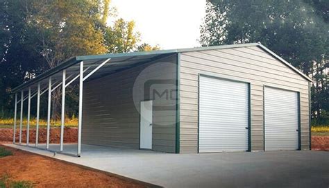 24'x30' Metal Garage | Pre-engineered Garage Building Online