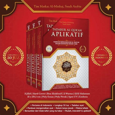 Promo Tadabur Al Qur An Aplikatif Komplit Set Isi Buku Panduan