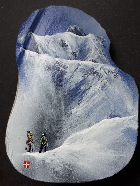 Aiguille Des Glaciers M Haute Savoie Image Montagne Tableau