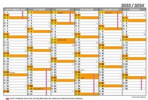 Sgeek Cr Er Un Calendrier Scolaire Sgen Cfdt C Te D Azur