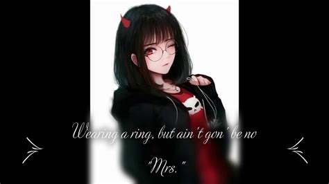 Nightcore 7 Rings Lyrics ~ Ariana Grande Youtube