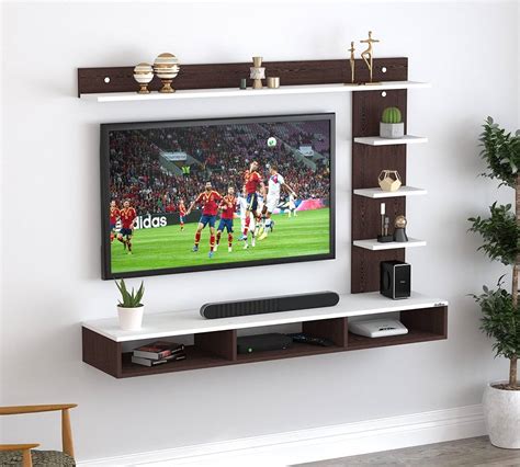 Engineered Wood Wall Mount Tv Unittv Standwall Set Top 53 Off