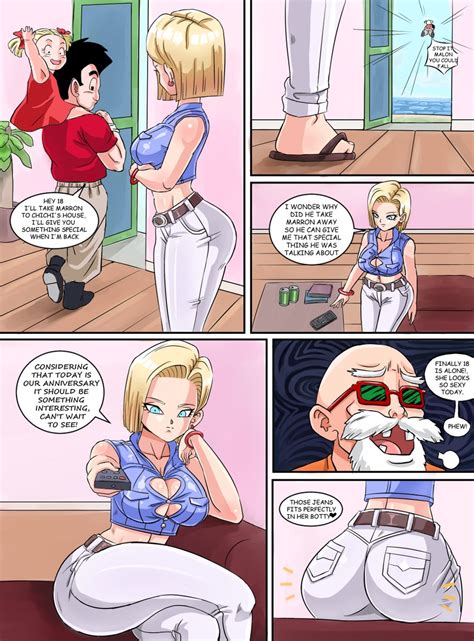 Post 2910063 Android18 Dragonballseries Krillin Masterroshi Pinkpawg