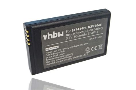 Vhbw Batterie Compatible Avec Agfeo Dect 50 Téléphone Fixe Sans Fil 950mah 37v Li Ion