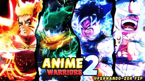 ANIME WARRIORS 2 CONTA F2P ROBLOX FERNANDO ZOR ANIME WARRIOR 2