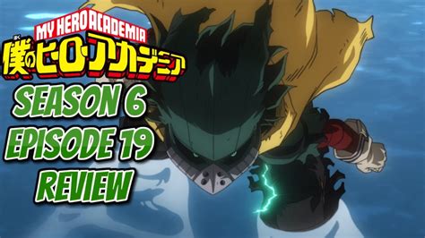 Deku Vs Muscular Rematch My Hero Academia Season 6 Episode 19