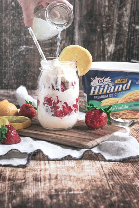 Strawberry Lemonade Ice Cream Float Lolo Home Kitchen