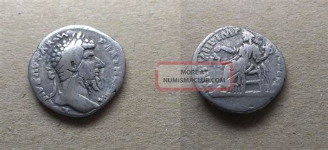 Antique Coin Lucius Verus Silver Roman Denarius Ad