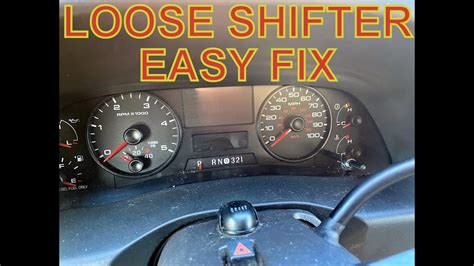 Fix That Loose Ford Shift Lever Youtube