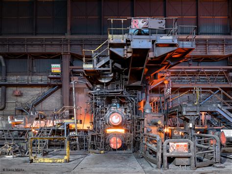 ArcelorMittal Fos sur Mer hot strip mill Viktor Mácha industrial photography