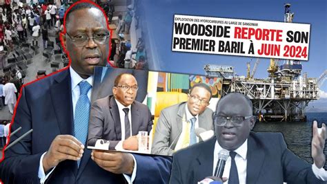 Pétrole du Sénégal WOODSIDE reporte Succession de Macky Sall