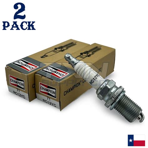 Champion Rc Yc Spark Plugs Pack Replacement For Briggs