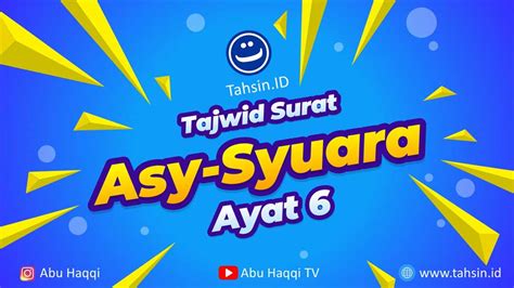 Al Quran Surat Asy Syu Ara Ayat Tajwid Lengkap Arab Dan Latin Tahsin