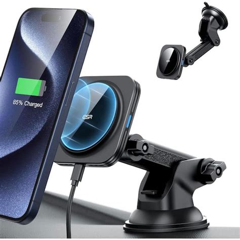 Esr Halolock Magnetic Car Wireless Charger Black C The