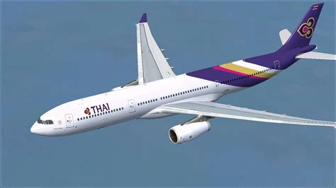 Thai Airways Airbus A330 343 For FSX