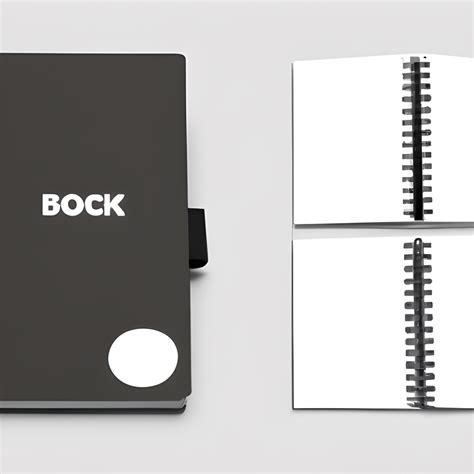 Mockups für große Notizbücher und Notizbücher im Taschenformat