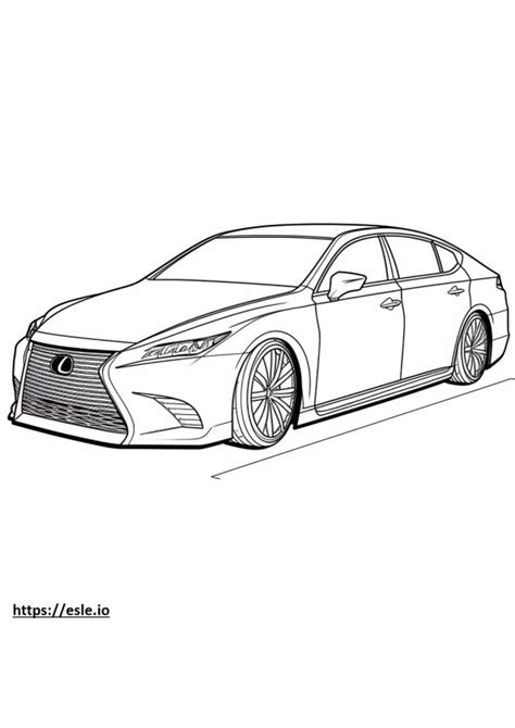 Lexus Tx 350 2024 Kolorowanka