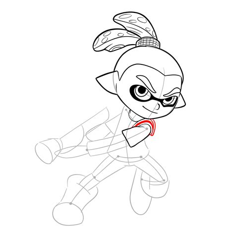 How To Draw An Inkling Boy Splatoon Sketchok