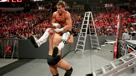 The Miz Vs Dolph Ziggler Intercontinental Championship Ladder Match