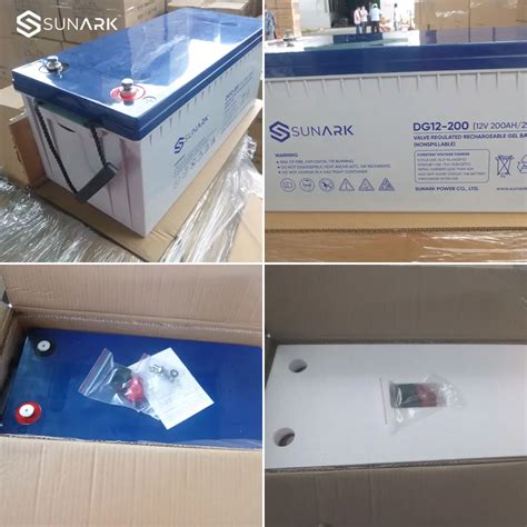 Sunark Lead Acid Solar Batteries 2 Volt 2000ah 500ah 800ah 1000ah