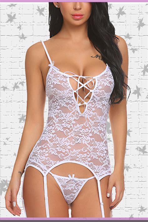 Women Area Her Sexy White Lingerie