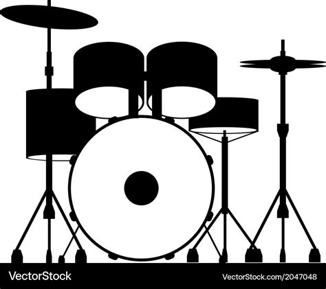 Drum Royalty Free Vector Image - VectorStock