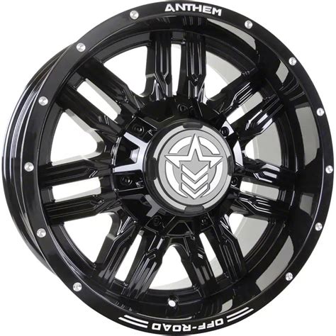 Anthem Off Road Jeep Gladiator Equalizer Gloss Black Wheel 18x9