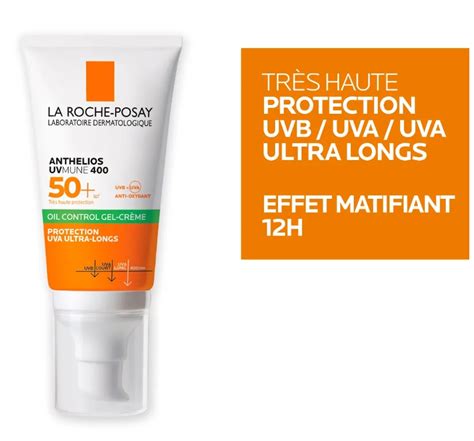 La Roche Posay Anthelios Uvmune 400 Gel Cream Oil Control 50ml แถบเขียว