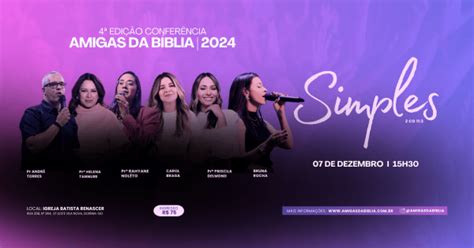 4ª Edição Conferência Amigas Da Bíblia em Goiânia Sympla