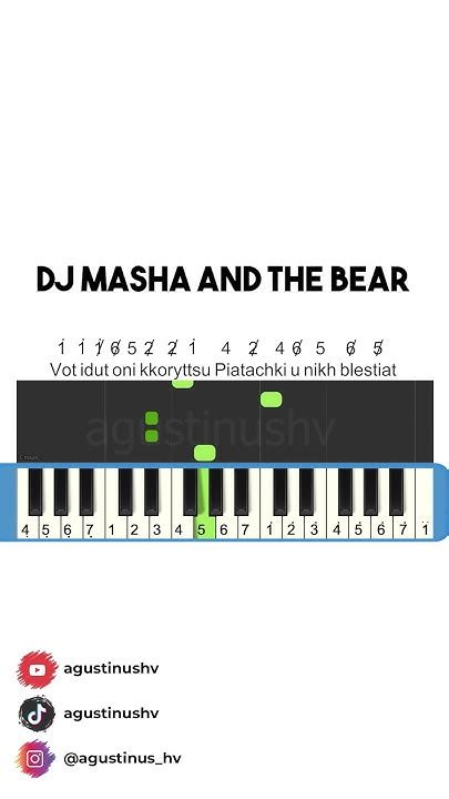 Shorts Masha And The Bear Dance Masha And The Bear Not Pianika Dance Masha And The Bear