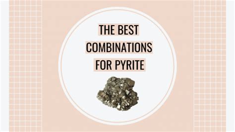 15 Best Crystal Combinations For Pyrite - Crystal Healing Ritual