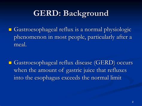 Ppt Care Of Patient With Gerd And Peptic Ulcer Powerpoint Presentation