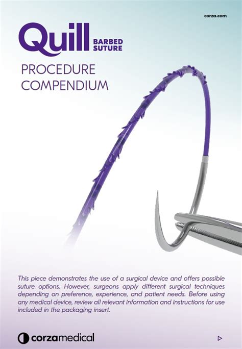 Quill Compendium Corza Medical Global