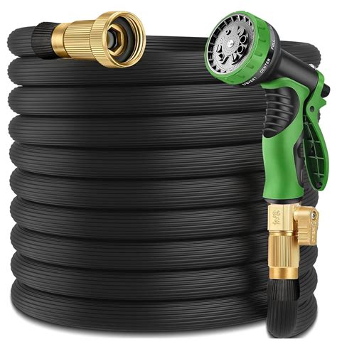 100 Ft Expandable Garden Hose Durable 40 Layers Of Innovative Nano