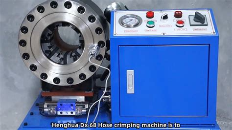 Iso Ce 1 4 2 6 51mm Steel Wire Rope Pressing Machine Dx68 Hydraulic