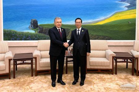 Президенты Узбекистана и Вьетнама отметили важность активизации торгово ...