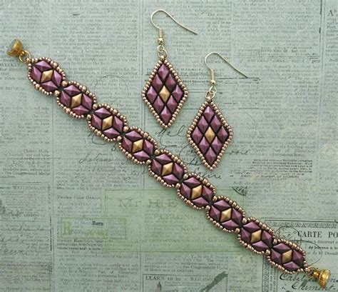 Linda S Crafty Inspirations Free Beading Pattern Toni Earrings