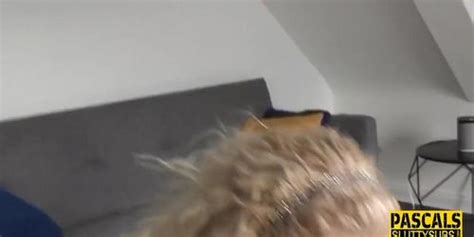 Blonde Milf Fetish Submissive Sucks Pascal White Rebecca Jane Smyth Submissive Milf