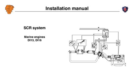 Scania DI13 - SCR system - Installation Manual