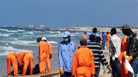 Libya Migrant Boat Sinks Scores Feared Drowned Bbc News