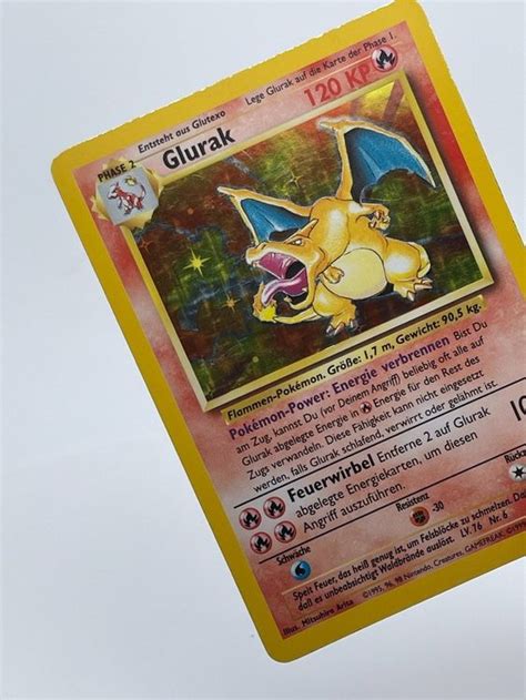 Glurak Holo Rare Pok Mon Base Set Ab Kaufen Auf Ricardo