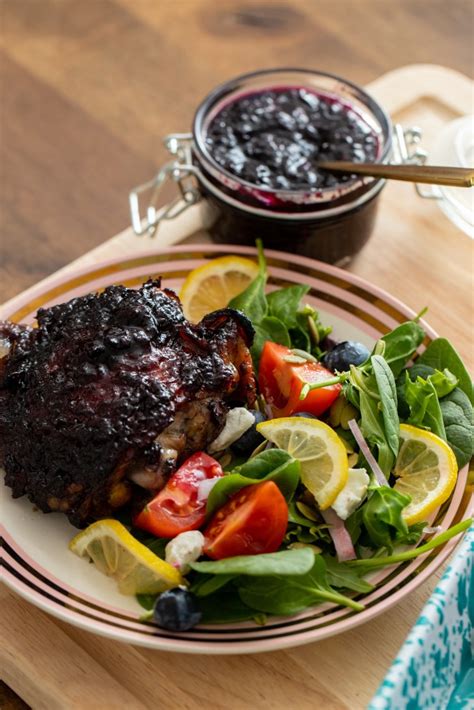 Blueberry Glazed Chicken Sweet Life