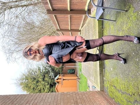 Amateur Crossdresser Kellycd Milf In Sexy Stockings Heels Masturbation Masturbating Big