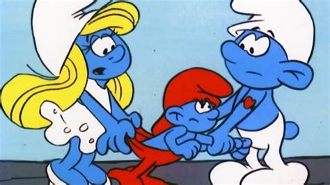 A Fonte Do Smurf Os Smurfs Desenhos animados para crianças