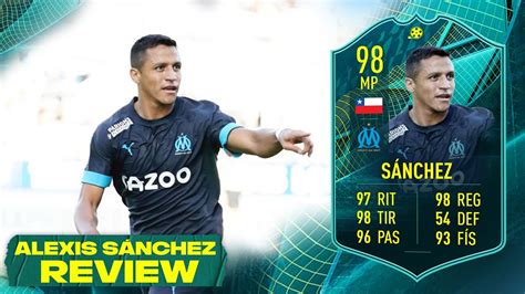 ESTÁ ROTO 98 ALEXIS SANCHEZ FIFA 22 MOMENTS TRANFER SBC REVIEW