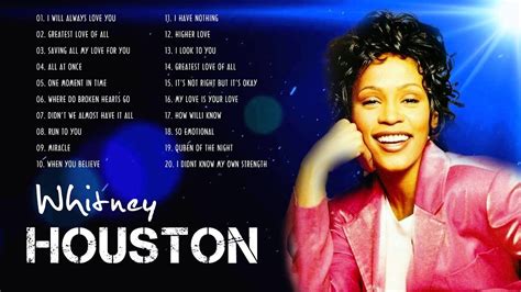 Best Songs Of Whitney Houston Whitney Houston Greatest Hits Full