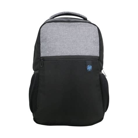 Buy HP Essentials Polyester Black Grey Laptop Backpack Medium Size