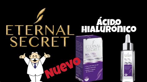 Nuevo Booster Revitalizante Eternal Secret Con Cido Hialur Nico