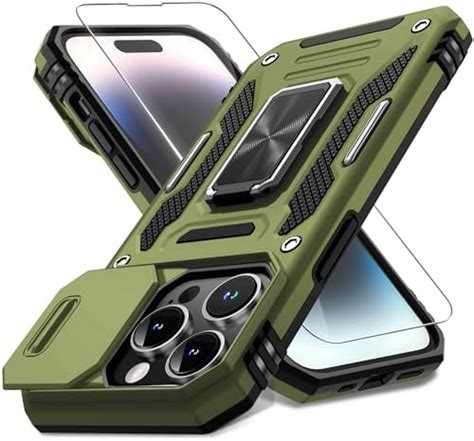 Amazon Lanhiem Magnetic Iphone Pro Metal Case Built In Camera